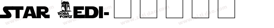 Star Jedi字体转换